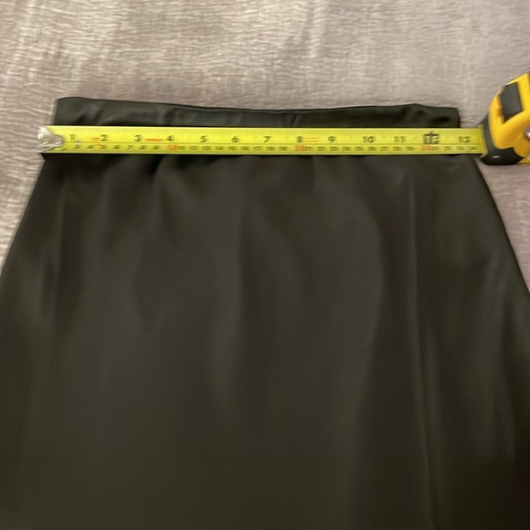 NWT Lucy Paris Slip Skirt in Black - Picture 5 of 6